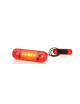 33.712.png FANALE INGOMBRO 5 LED SLIM ROSSO 12/24 V