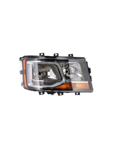 A01569D FARO SCANIA.jpg FANALE ANTERIORE DESTRO ELETTRICO CON LUCE DIURNA A LED SCANIA S - R