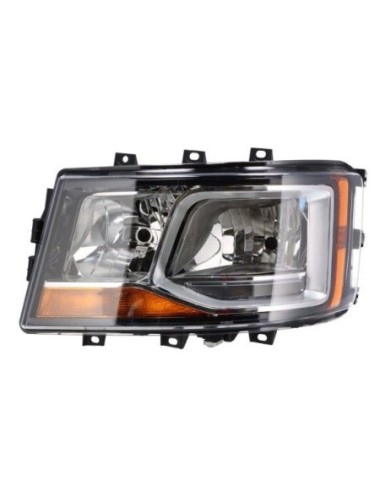 FANALE ANTERIORE SINISTRO ELETTRICO CON LUCE DIURNA A LED SCANIA S - R