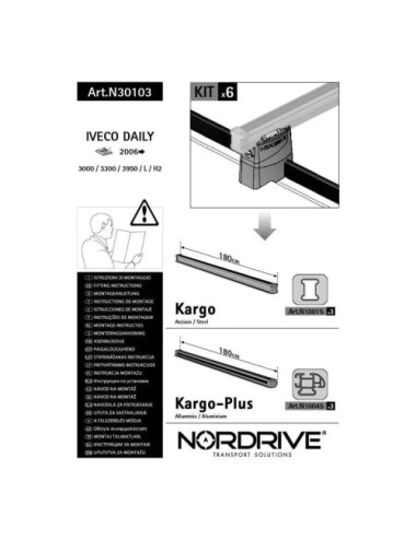 n30103.jpg Kit attacchi barre Portatutto iveco daily 06 (3barre)