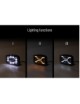 Faro anteriore a LED X SPIDER + Luce di posizione + Strobo ambra