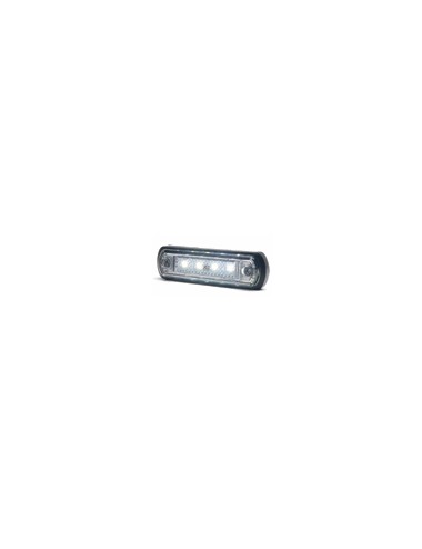 33.1340.png FANALE INGOMBRO LATERALE BIANCO SLIM LED 12 / 24 VOLT