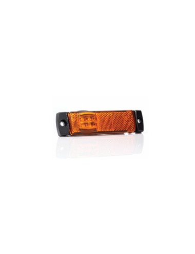 39.940.100.png LUCE DI A 3 LED PIATTO ARANCIO 12 24 VOLT