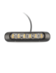 33.200led.png LAMPEGGIANTE A LED STROBO ARANCIO 12/24V