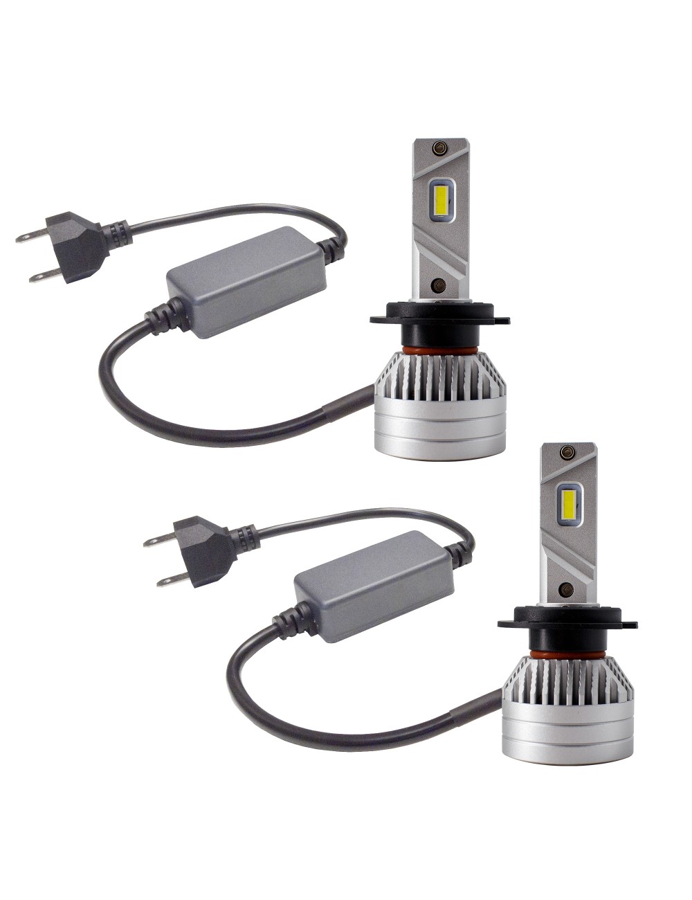 kit led h7.jpeg Coppia Lampadine LED H7 Matrix EVO - Potenti, 7000 lm, luce bianca 6500 K