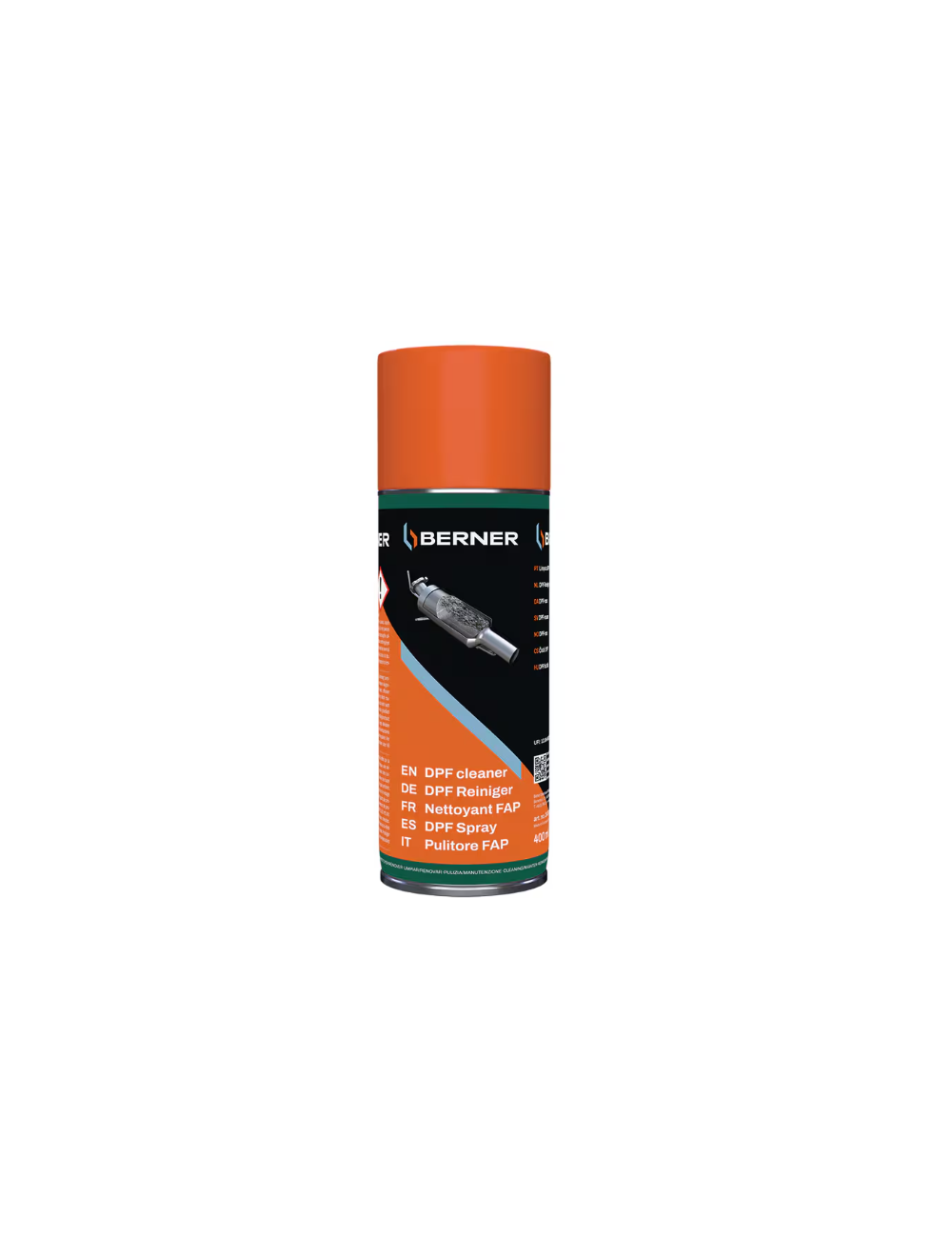 PULIUTORE FAP.png Spray Pulizia DPF e FAP BERNER 400 ml per Filtro Antiparticolato Diesel