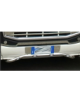 porta targa inox volvo fh 2013.png Portatarga Inox Diametro 42 con Logo FH per Volvo 2013